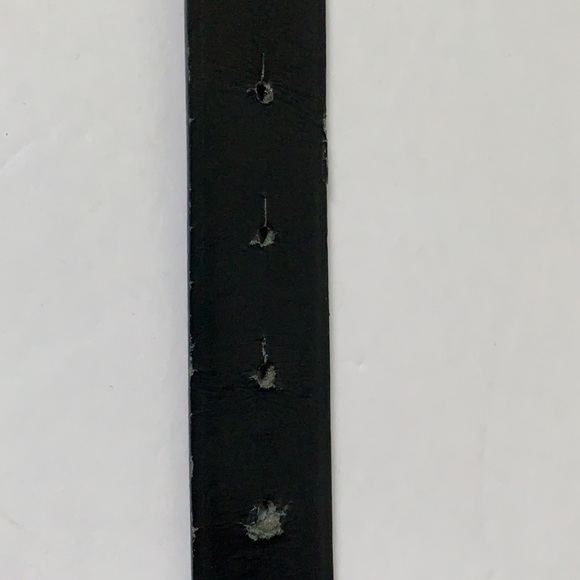 Vintage AUTHENTIC Versace Jeans Couture navy blue belt size XXS-XS - Picture 7 of 7